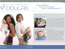 Tablet Screenshot of northeastdoulas.org